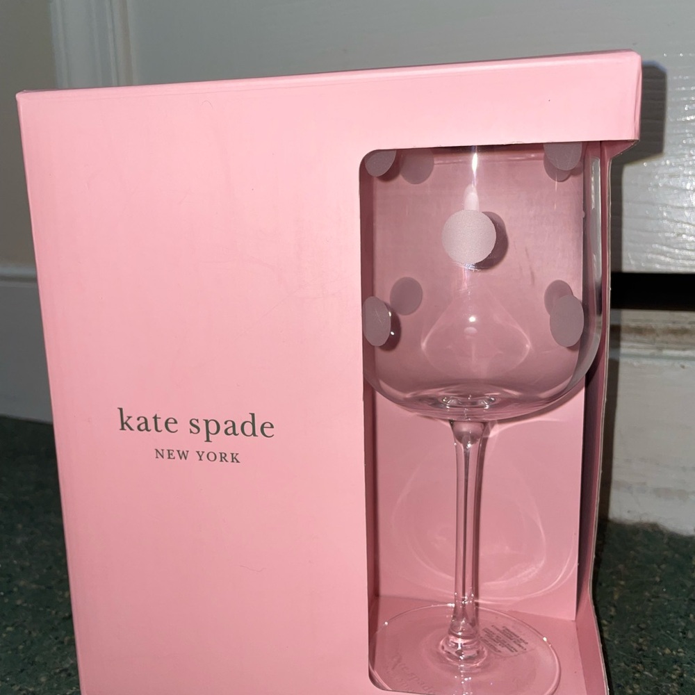 Kate Spade Wine Glasses